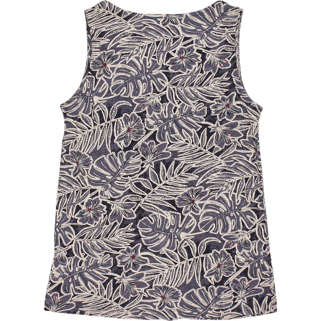 Fat Face Blue Floral Sleeveless Top