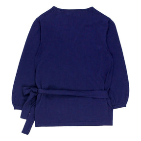 NRBY Navy Wrap Cardigan