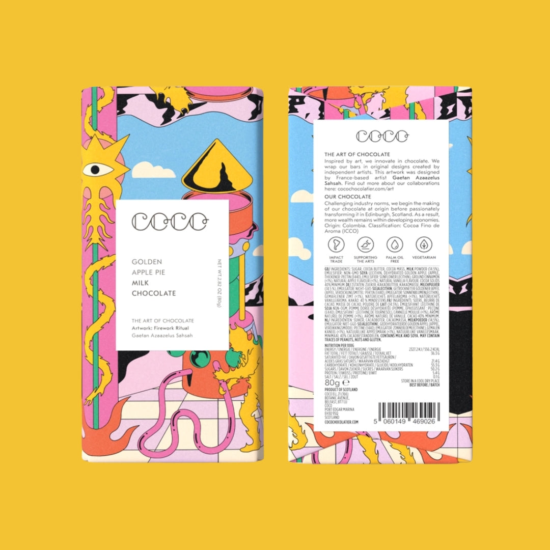 COCO Choclatier Artisan Chocolate Bars - 3 flavours