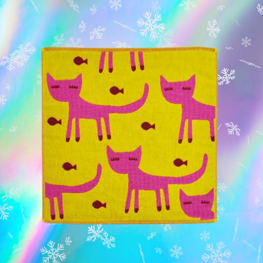 Luxury Gauze Mini Towel - Eyelash Cats