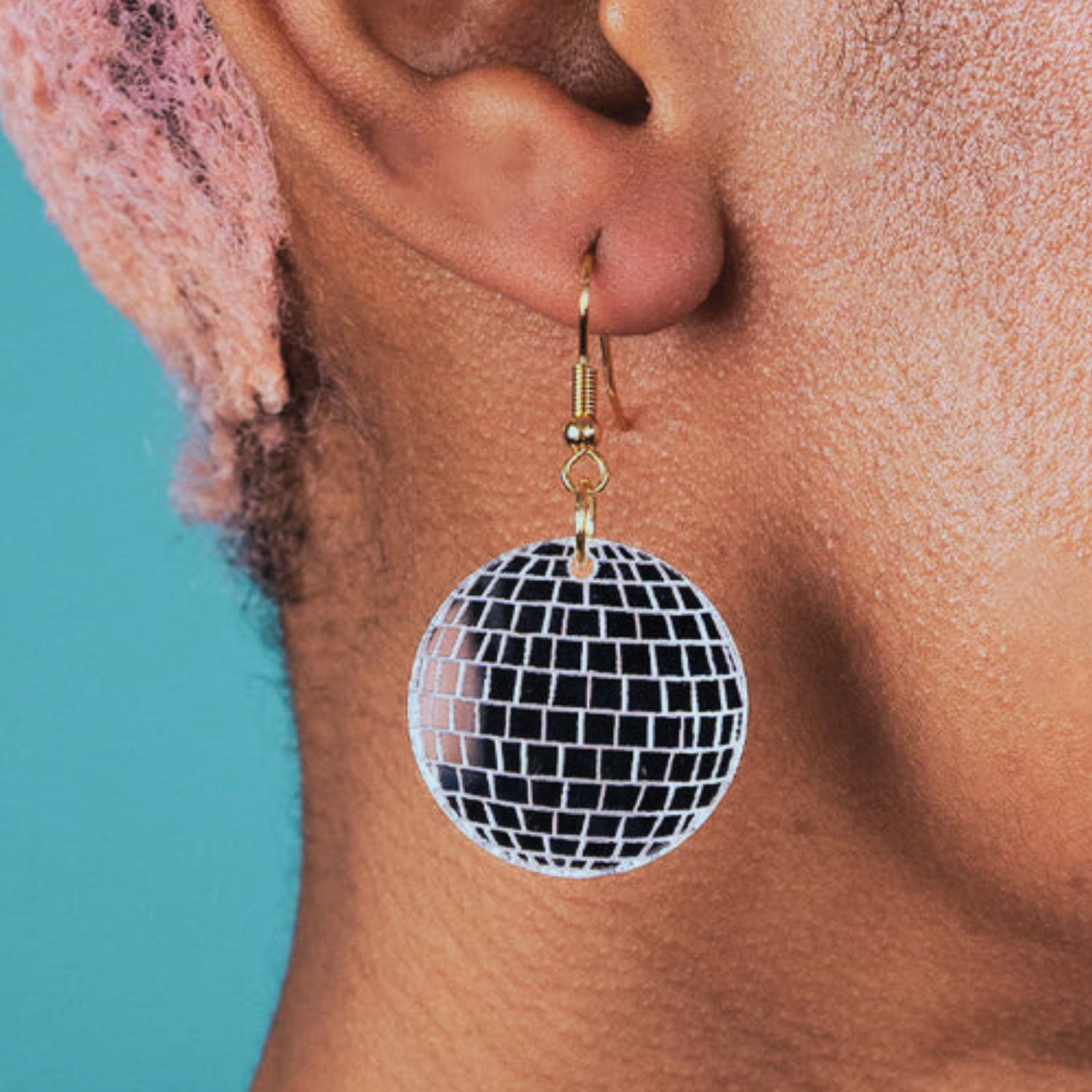 Disco Ball Earrings by Tatty Devine