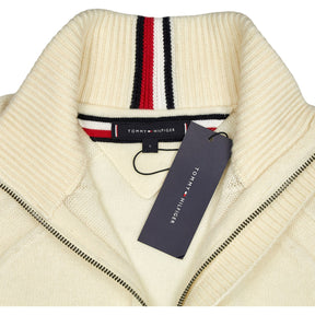 Tommy Hilfiger Cream Wool Jumper