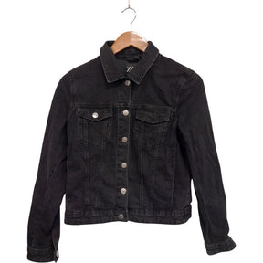 Zara Black Denim Jacket