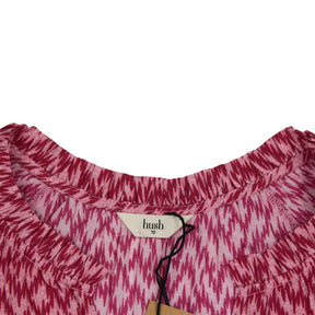 Hush Zig Zag Pink/Red Silvana Top