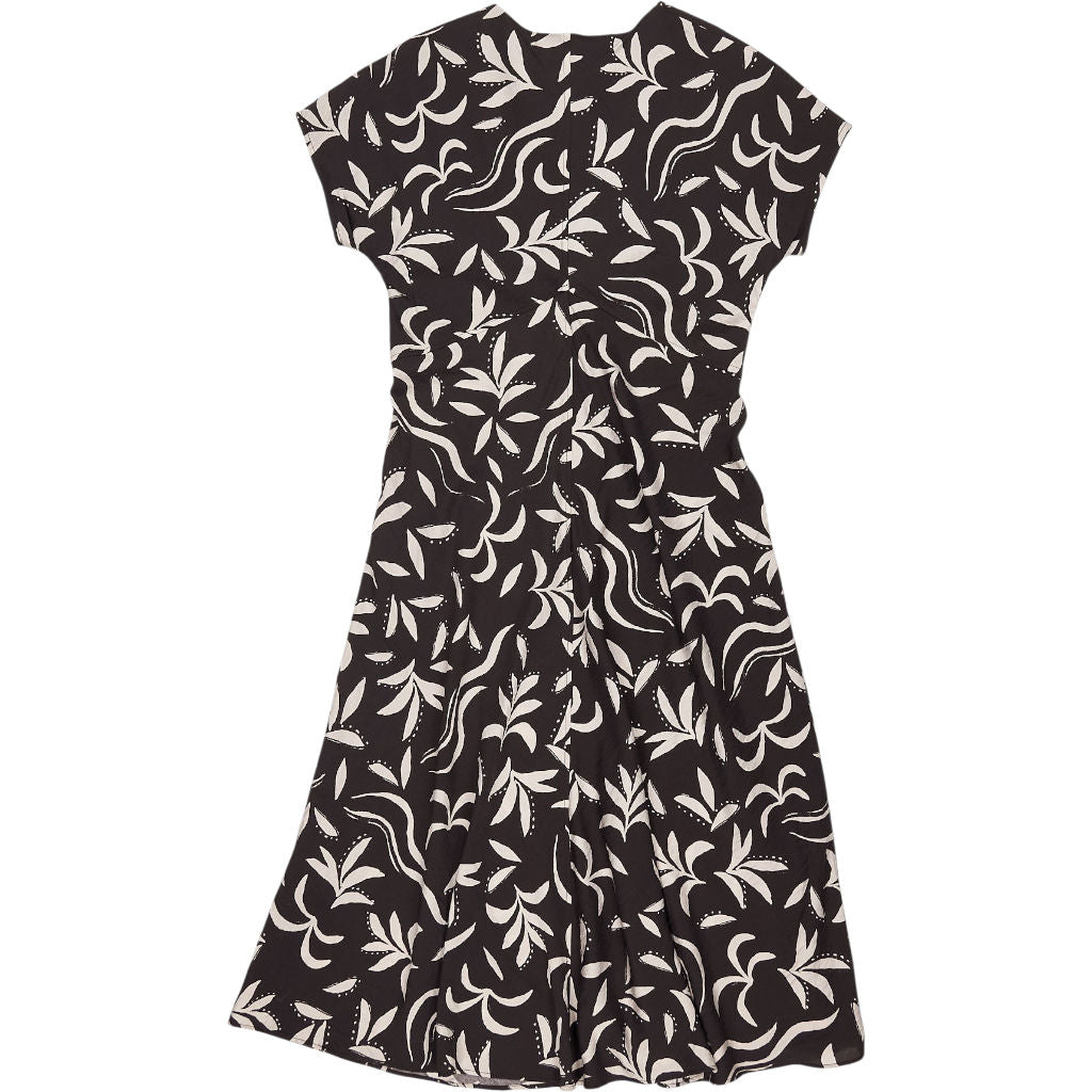 Hush Chocolate Palm Print Midaxi Dress