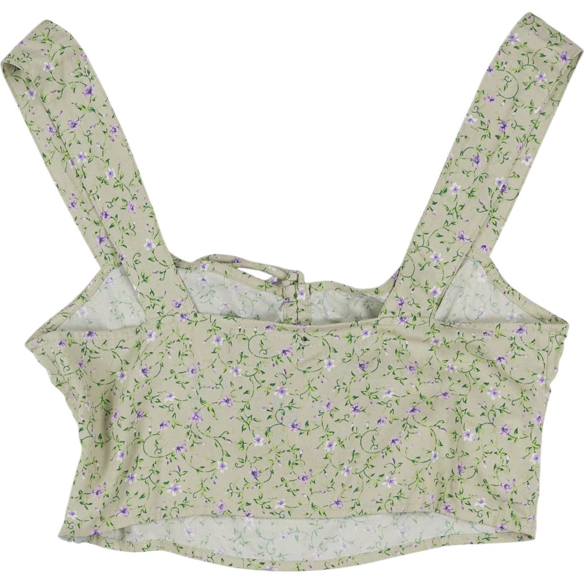 Motel Floral Crop Top