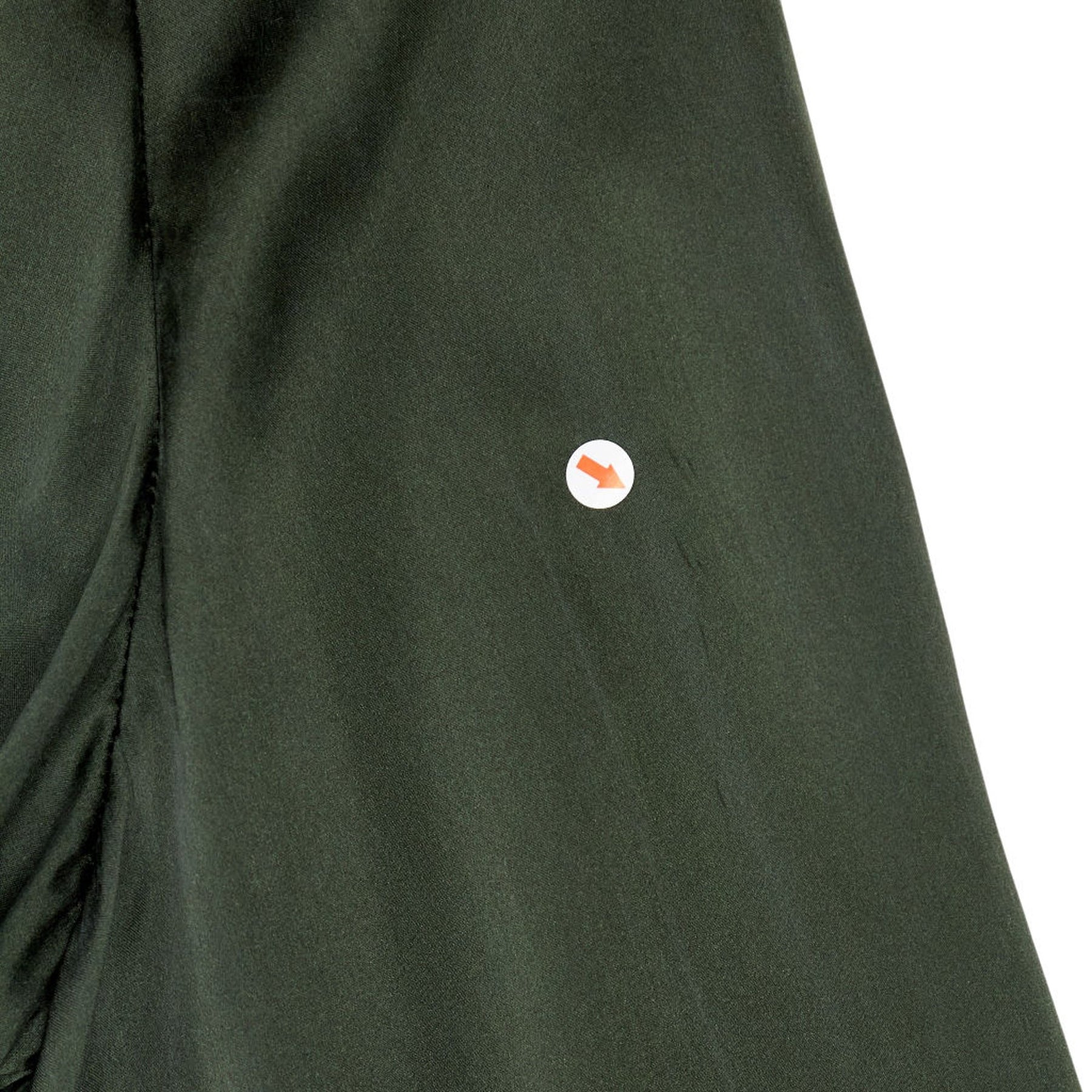 NRBY Green Silk Blouse