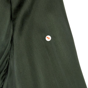 NRBY Green Silk Blouse