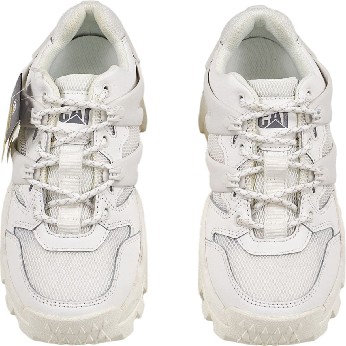 Caterpillar White Chunky Sneakers