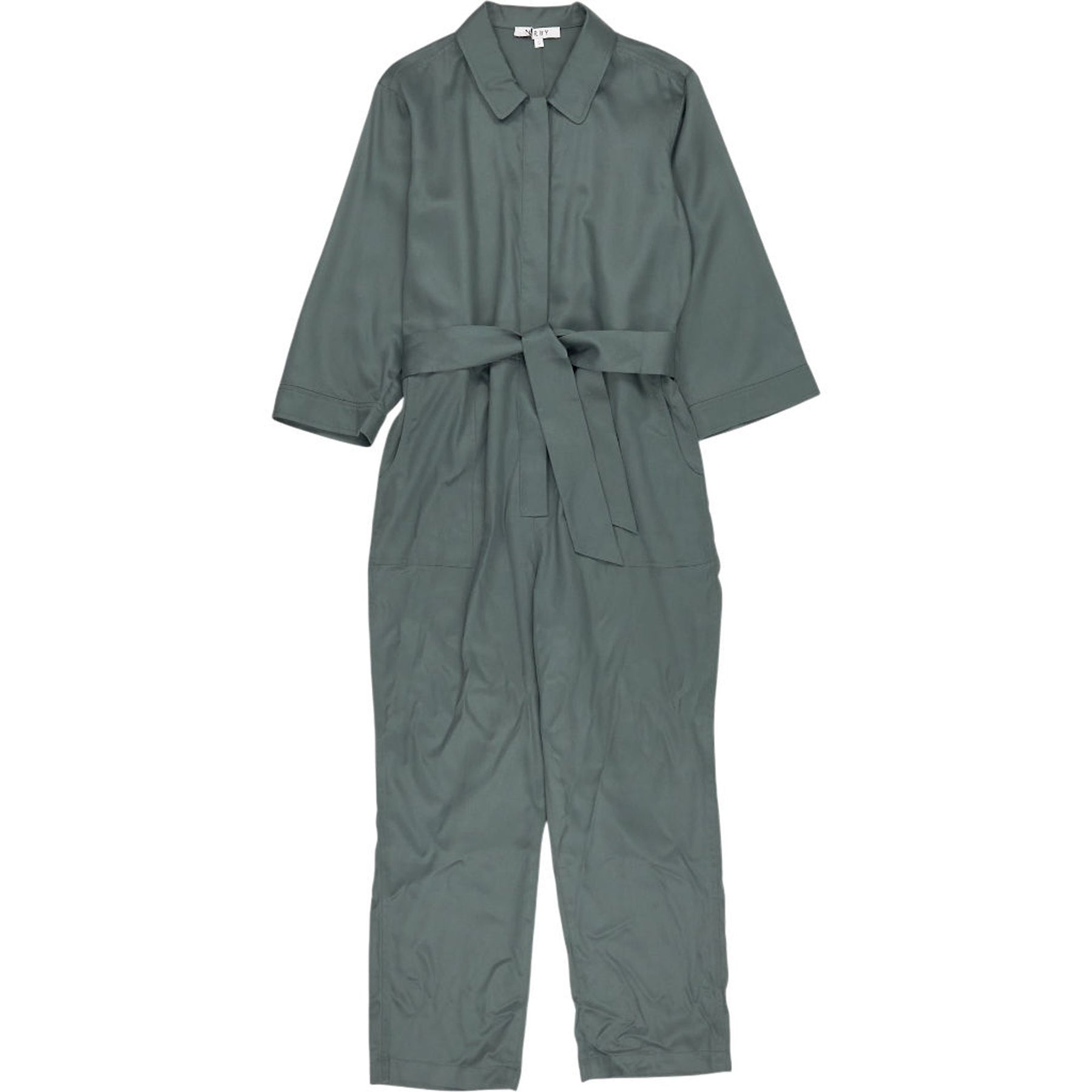 NRBY Green Lyocell Jumpsuit