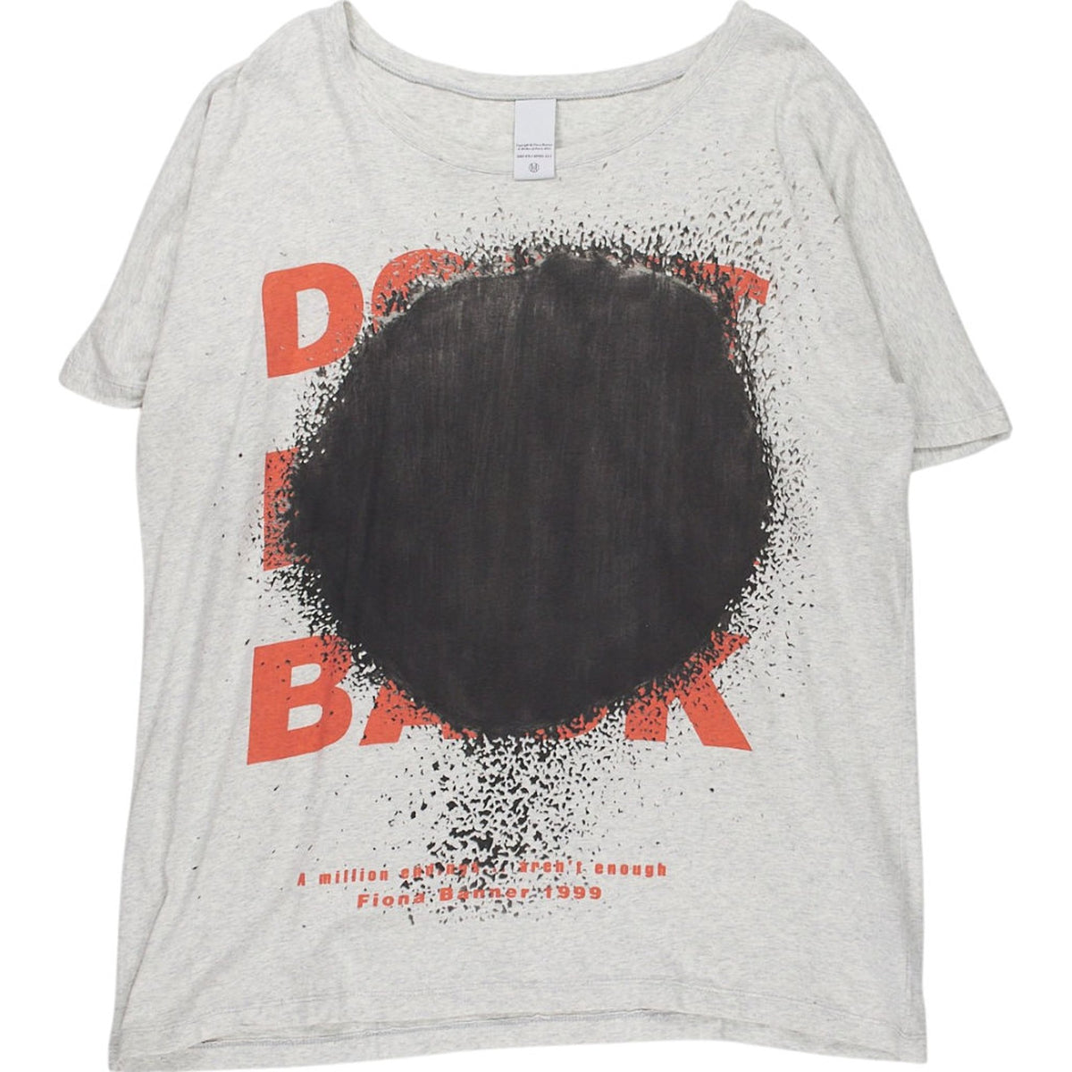Mother of Pearl Grey Graphic T-Shirt Cotton