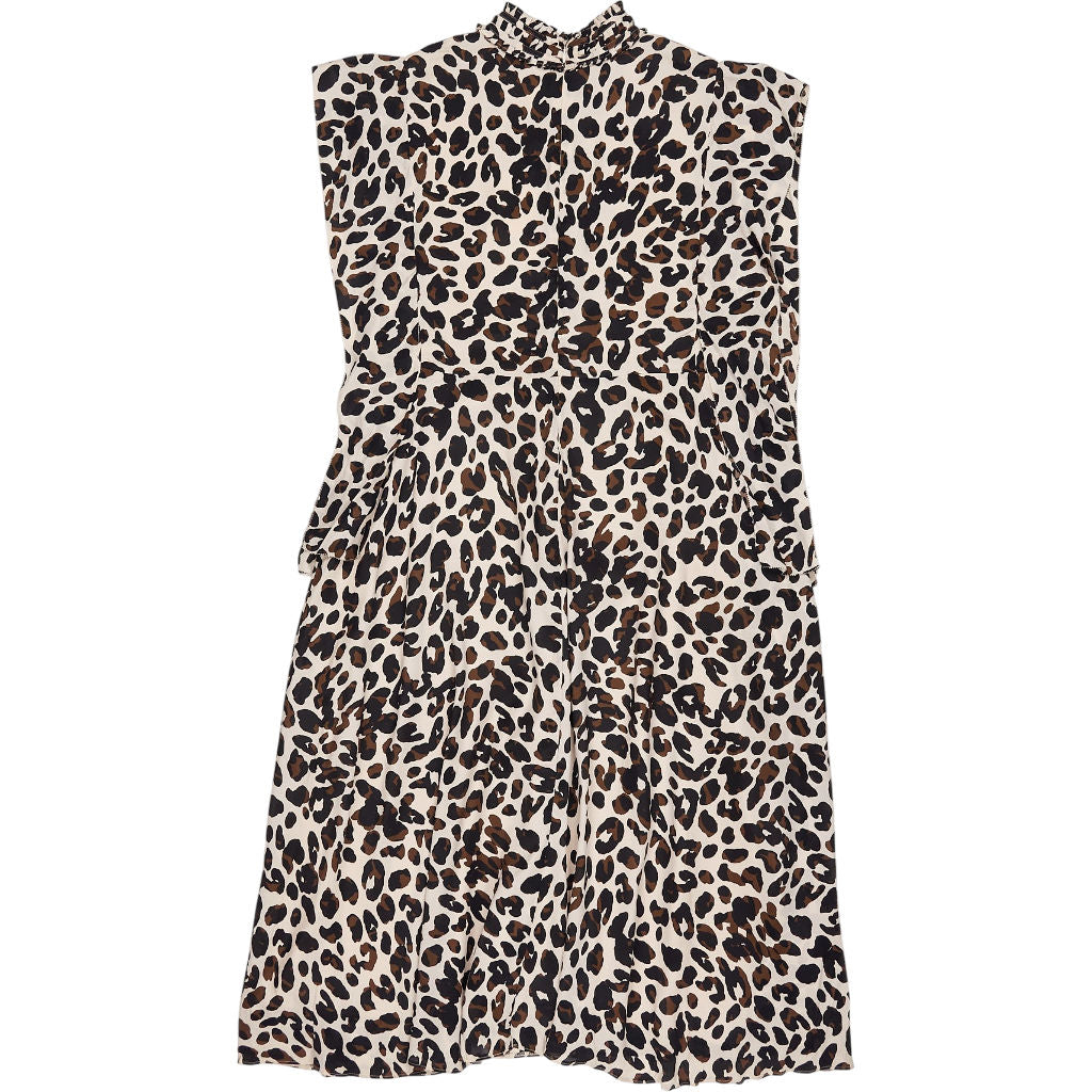 Damsel Leopard Print Frill Dress