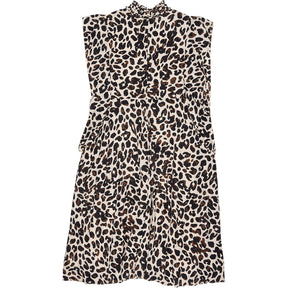 Damsel Leopard Print Frill Dress
