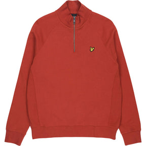 Lyle & Scott Red 1/4 Zip Sweatshirt