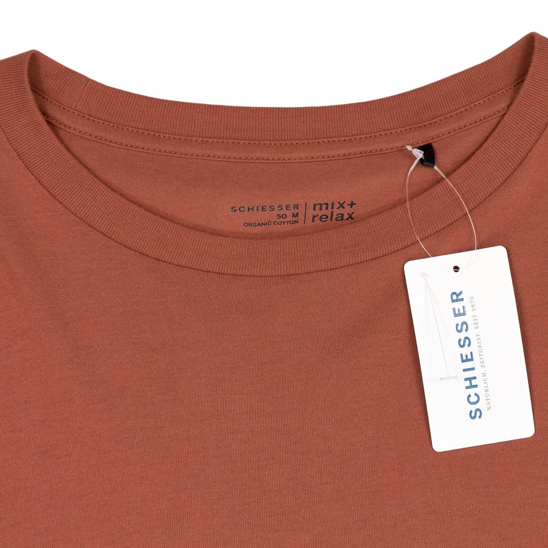 Schiesser Terracotta Sleep Shirt