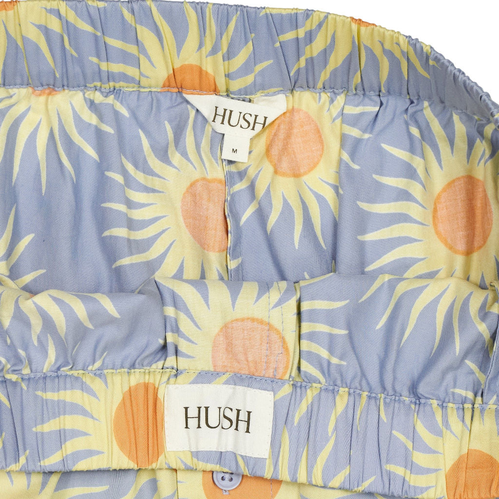 Hush Blue Sun Pattern Trousers