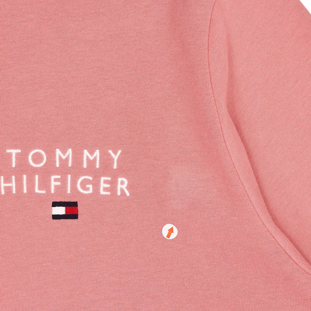Tommy Hilfiger Pink Crew Neck Sweatshirt