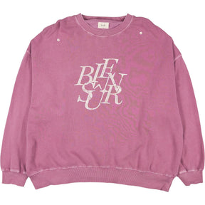 Hush Pink Bien Sur Sweatshirt