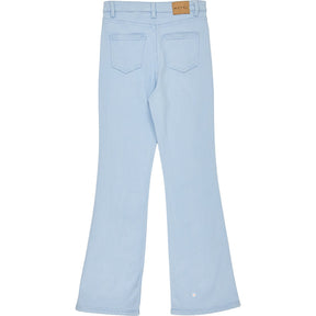 MOTEL Sky Blue Bootleg Jeans