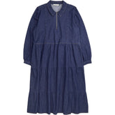Baukjen Indigo Blue Cody Denim Midi Dress