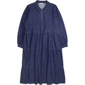 Baukjen Indigo Blue Cody Denim Midi Dress