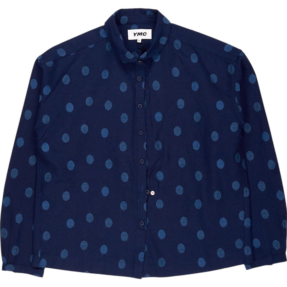 YMC Indigo Polka Dot Marianne Shirt
