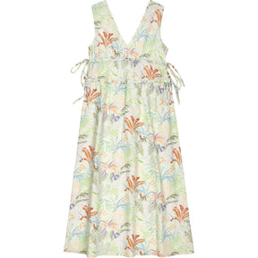 OMNES Floral Print Midi Dress