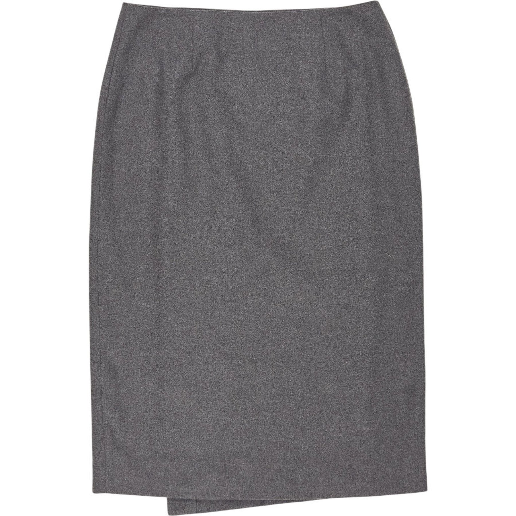 Aligne Grey Kier Wool Blend Skirt