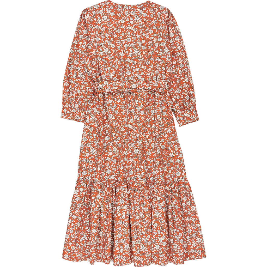 Pink City Prints Rust Lolita Daisy Dress