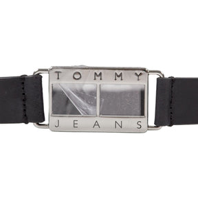 Tommy Jeans Black Heritage Lock Belt