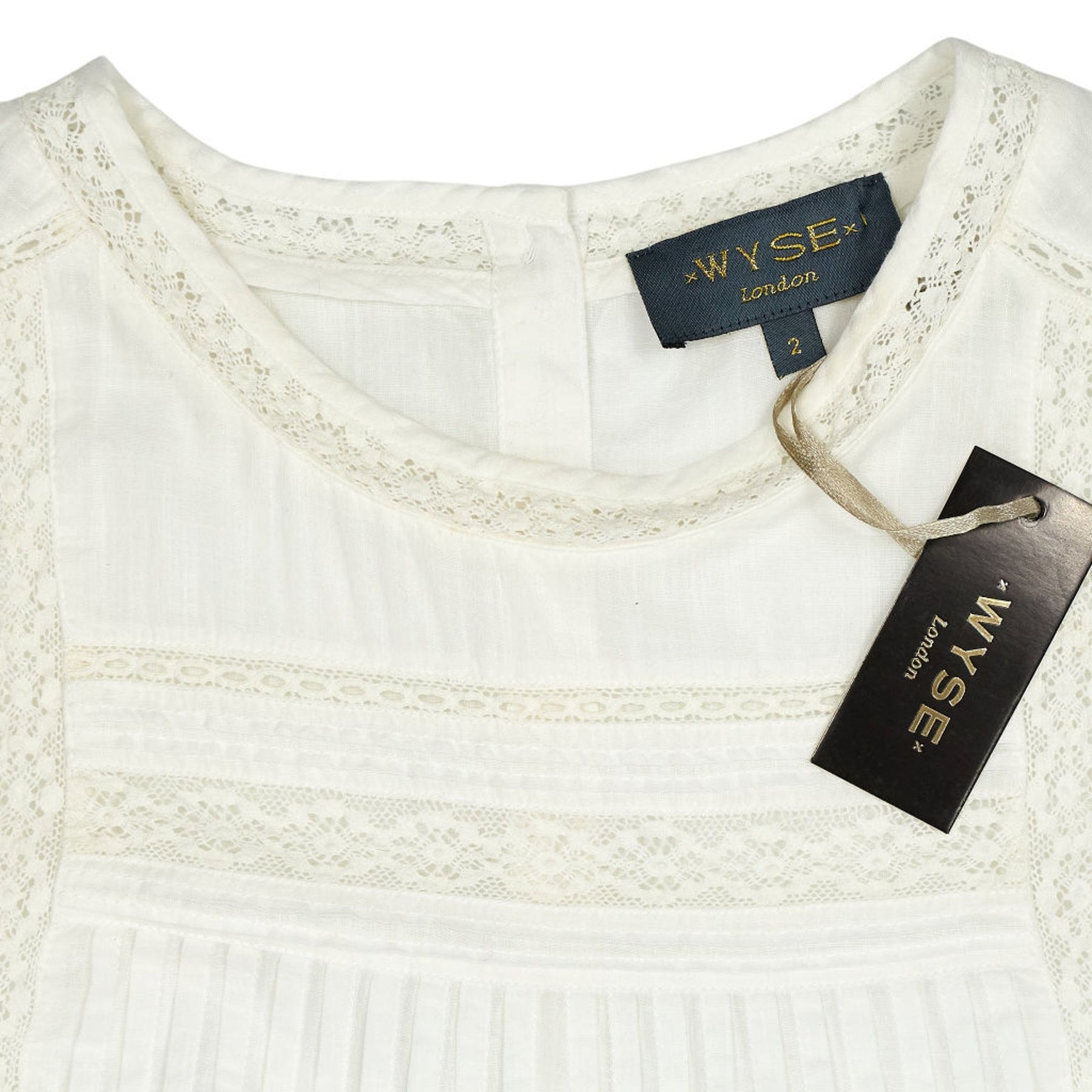 Wyse Ivory Lyra Blouse