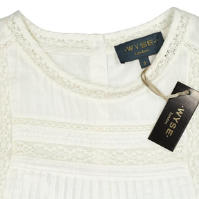 Wyse Ivory Lyra Blouse