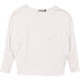 Baukjen White V-Neck Top