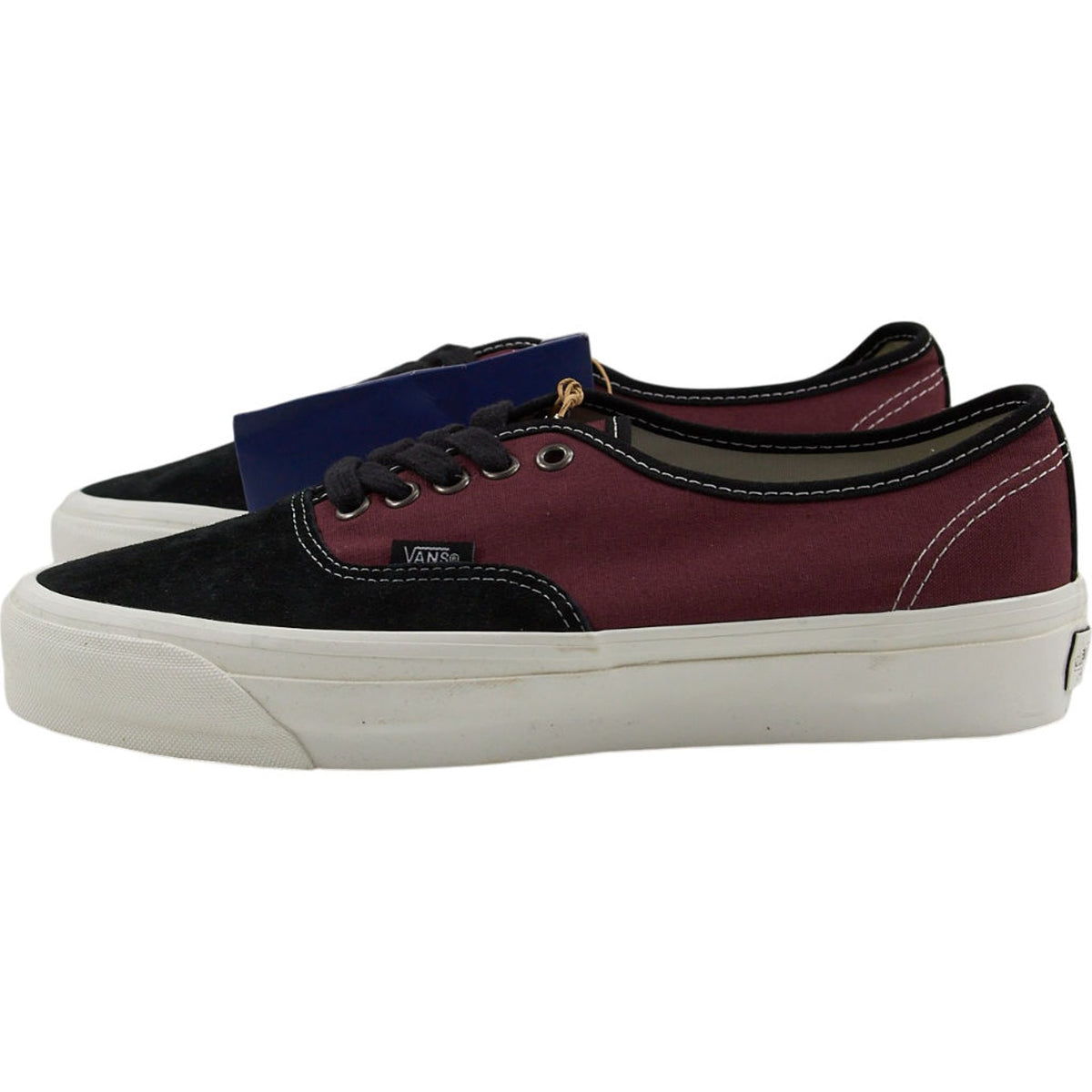 Vans Black & Burgundy Trainers