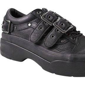 Vans Black Leather Premium Old Skool Efron Danzig Shoes