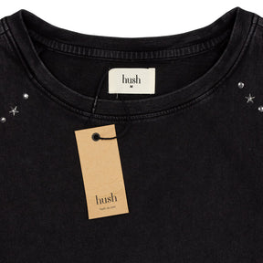 Hush Ash Grey Amelia Studded Tank Top