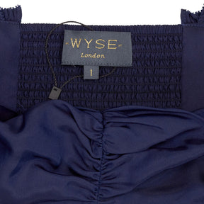 WYSE Midnight Off-Shoulder Dress
