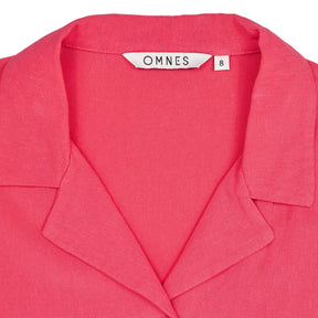 Omnes Pink Button-Up Shirt