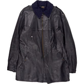 Vintage C'Arols Black Leather Biker Jacket