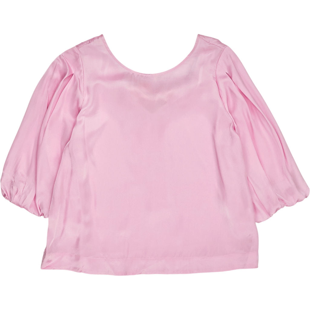 NRBY Pink Bow Tie Blouse