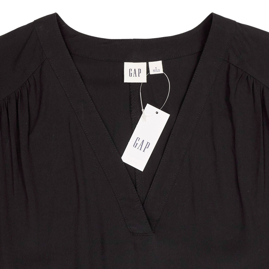GAP Black V-Neck Dress