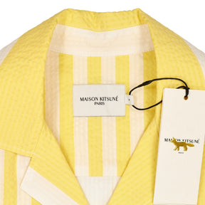 Maison Kitsuné Lemon Striped Shirt