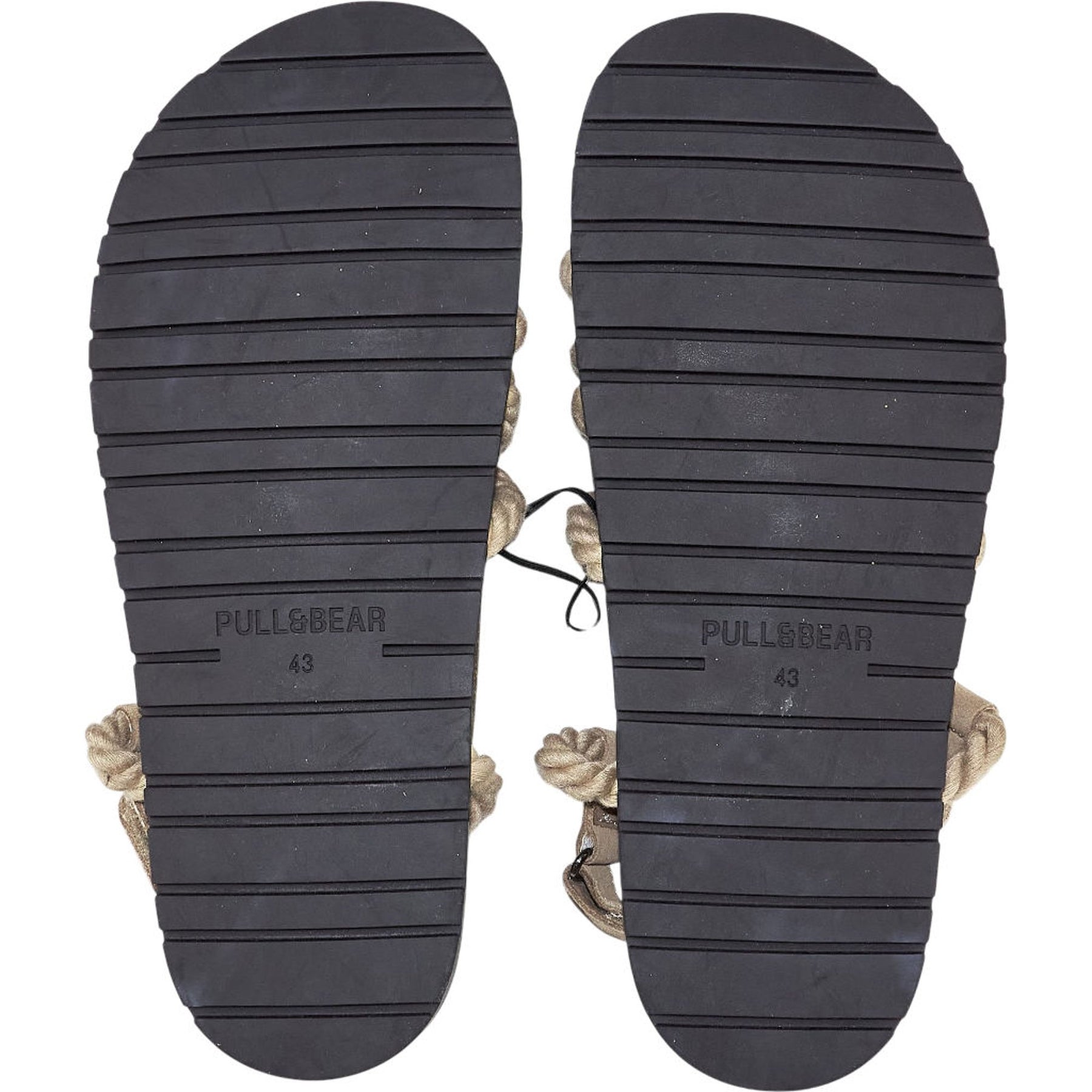 Pull&Bear Beige Rope Sandals