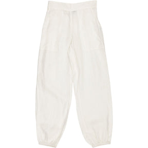 NRBY White Linen Trousers