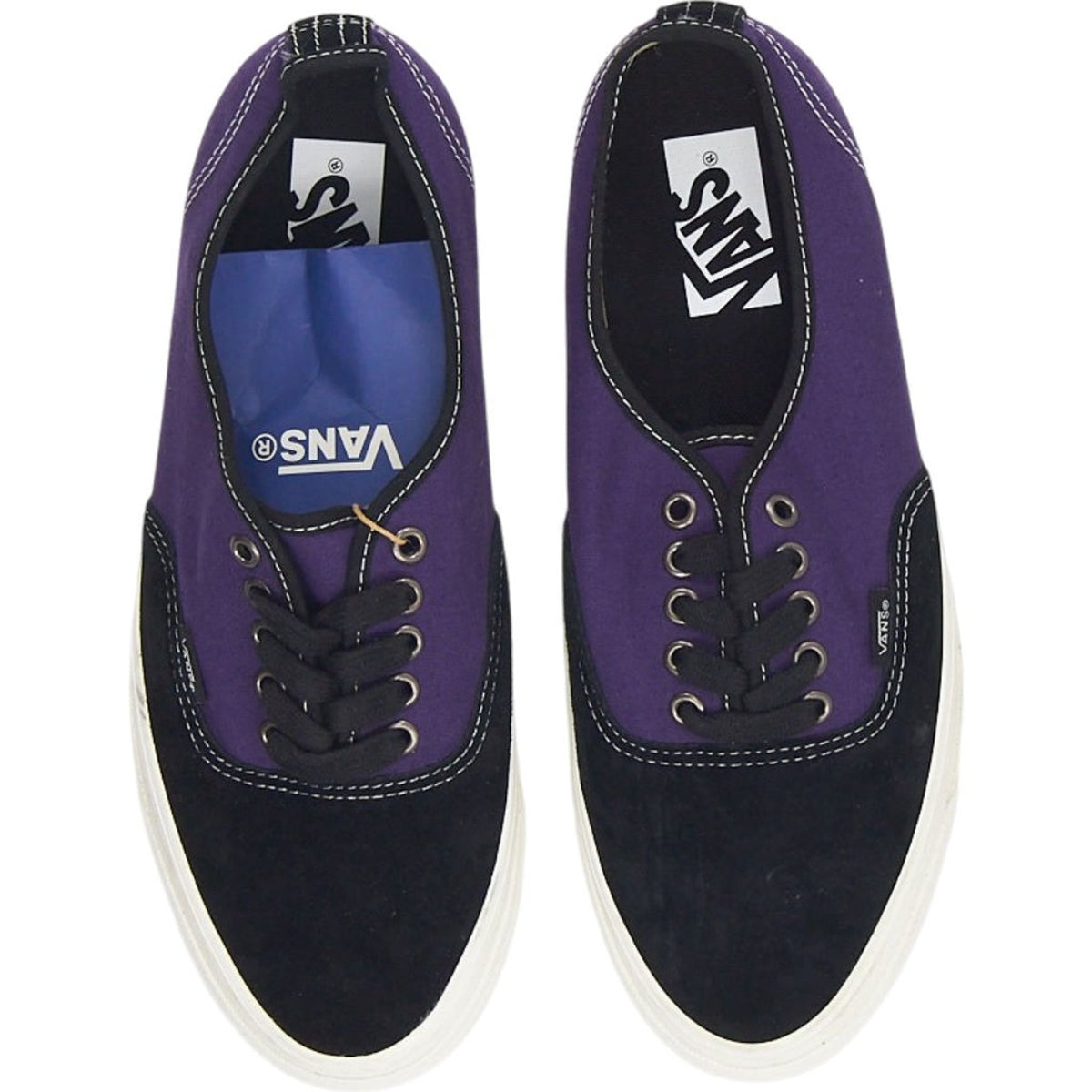 Vans Black Purple Low-Top Trainers