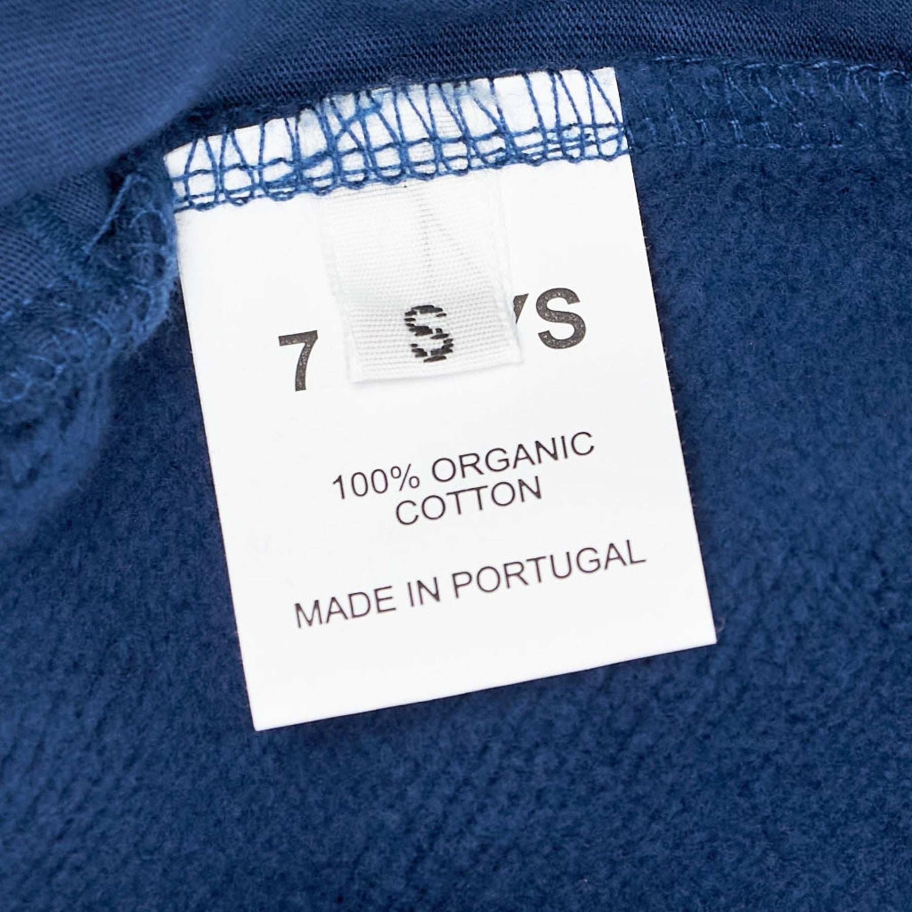 7 Days Active Blue Organic Cotton Joggers