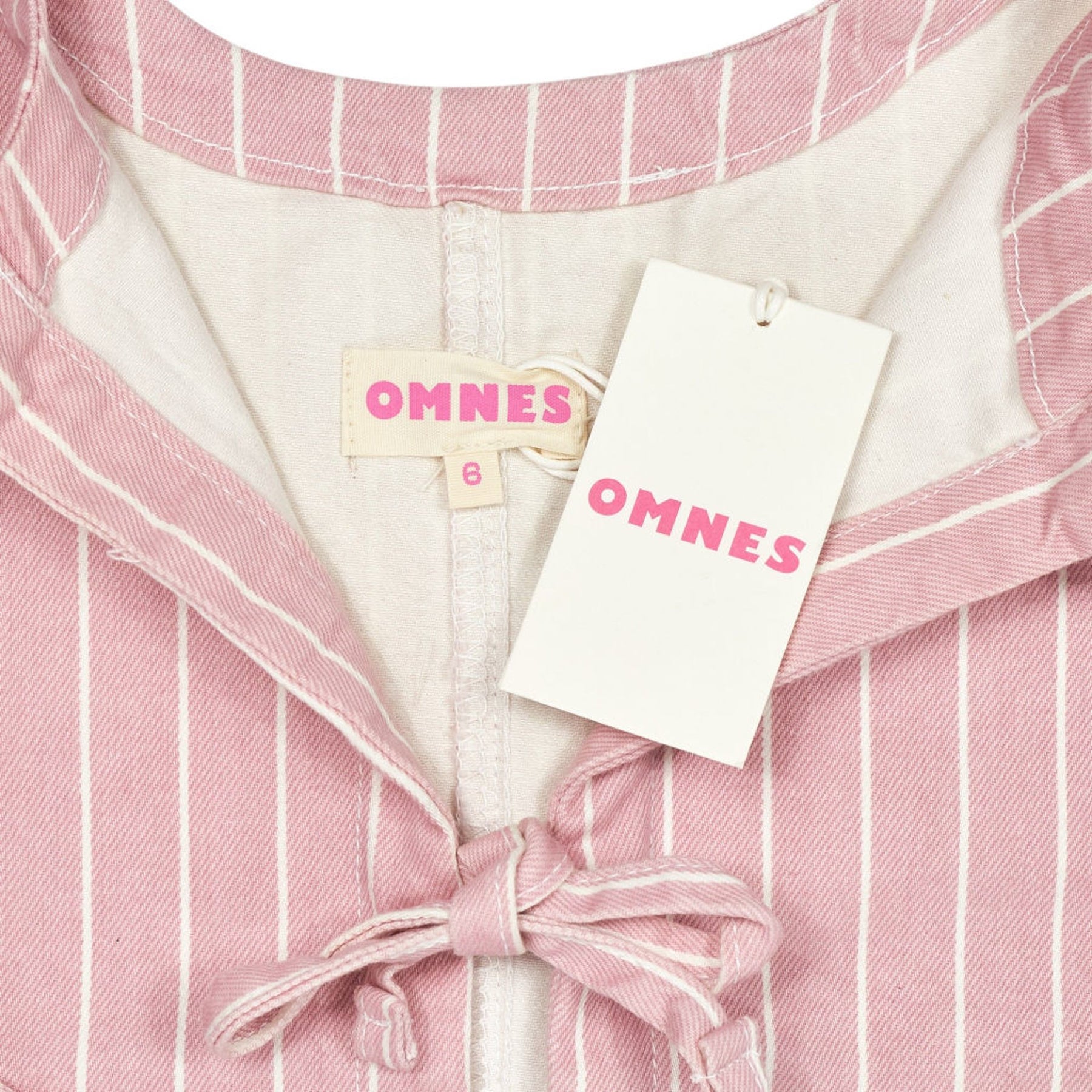 OMNES Pink Sloane Cotton Top