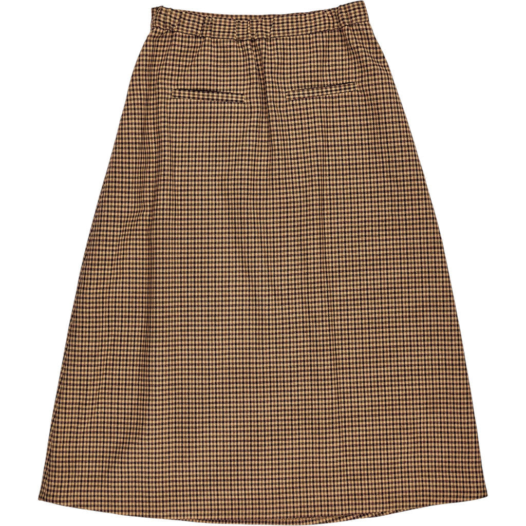 WYSE Brown Check Skirt