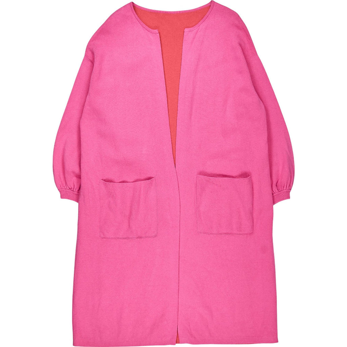 NRBY Pink Reversible Open Front Cardigan