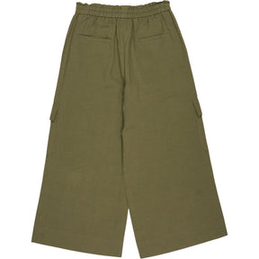 Wyse Khaki Green Aniyah Culotte Trousers
